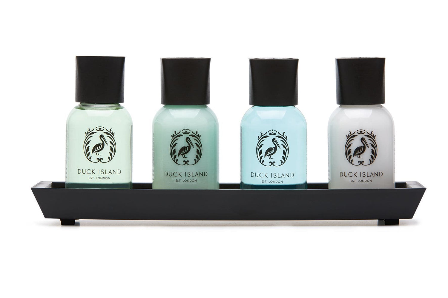 Hotel miniature toiletries Duck Island Pelican Spa
