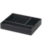 Bentley Andros black jewellery tray with jewellery cushions viewed from an angle