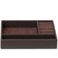 Bentley Andros brown jewellery tray with jewellery cushions