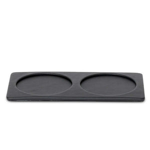 Bentley Cres coaster tray in black