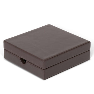 Bentley Yasur PU Leather Condiment Box, Brown (Case of 10)