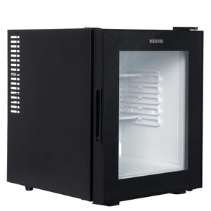 Corby of Windsor Eton 35 litre minibar with  glass door closed