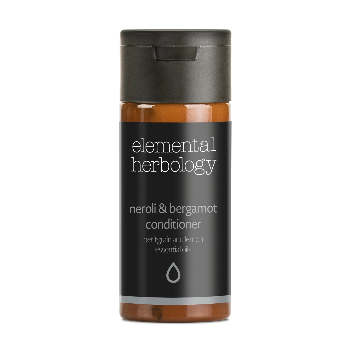 Elemental Herbology neroli and bergamot conditioner in miniature 40ml bottle