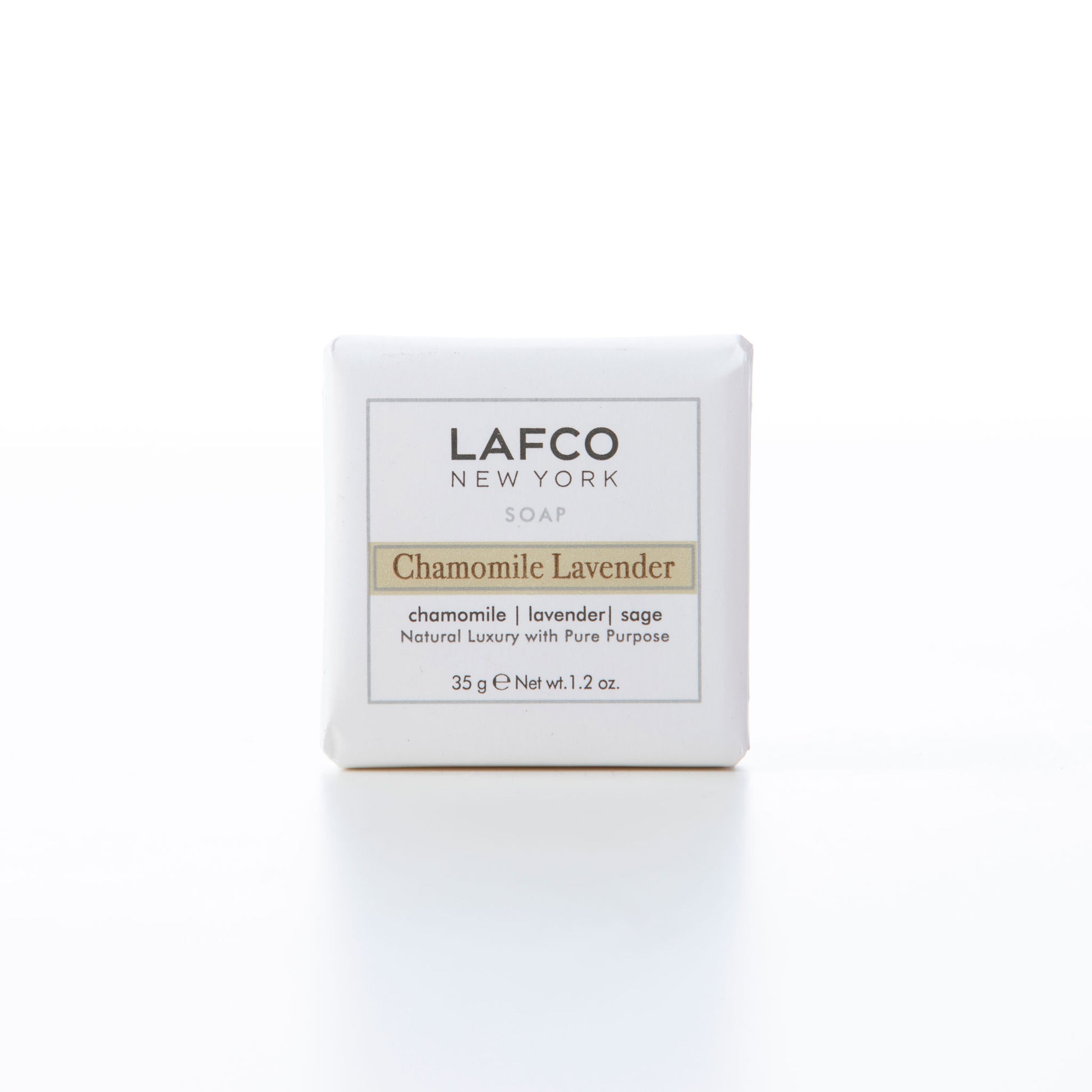 Lafco New York chamomile lavender 35 grams vegetable soap bar