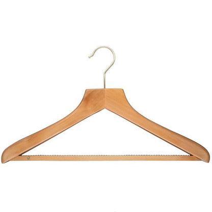 Natural Jacket Hangers (Case of 24)