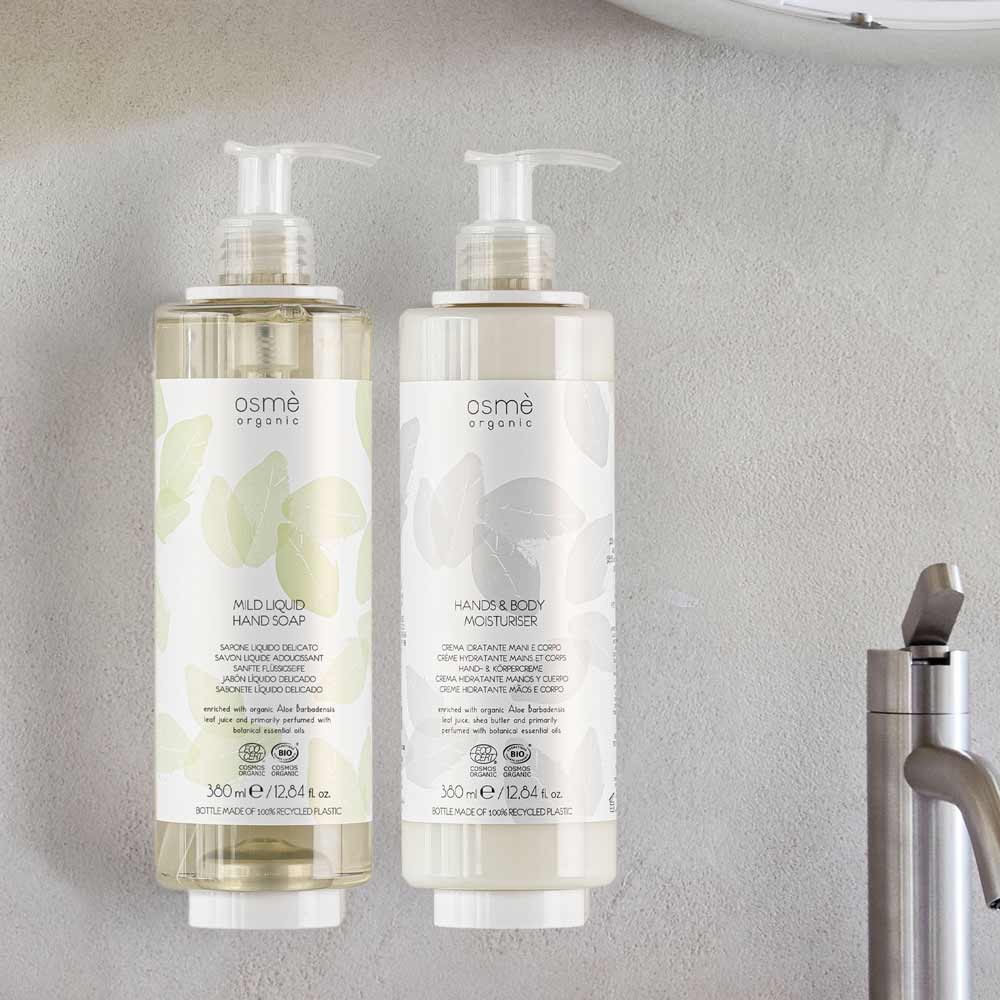 Osme Organic hotel toiletries collection