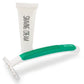 Green Schick razor and shaving cream