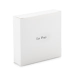 White box ear plugs, hotel guest amenities