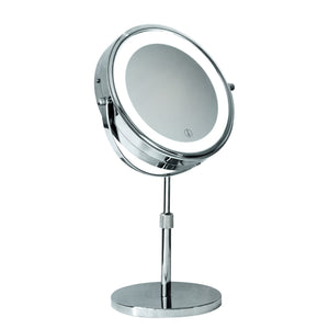 Corby Winchester Free Standing Illuminated Mirror, Chrome (Case of 6)