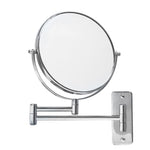 Corby Winchester wall mounted mirror in chrome