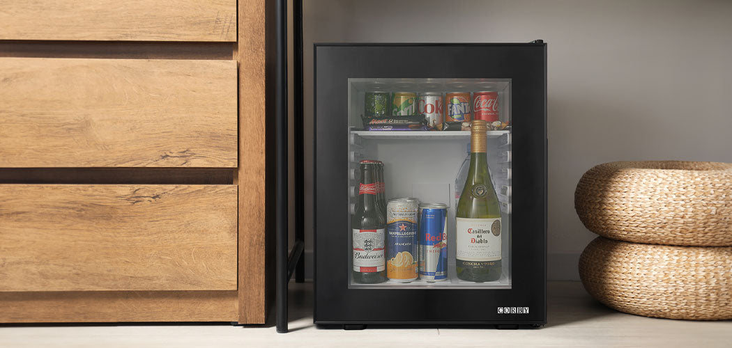 Hotel mini fridges and mini bars