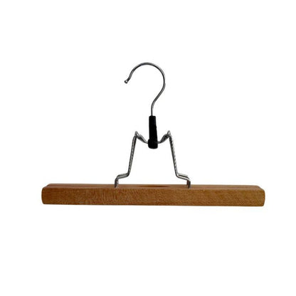 Trouser Hangers, Natural Wood (Case of 95) CLEARANCE