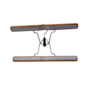 Trouser Hangers, Natural Wood (Case of 95) CLEARANCE