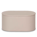 Bentley Bahia amenity box in natural leather with the lid on