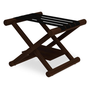 Bentley Bari Luggage Rack - Walnut