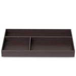 Bentley Cebu wardrobe organiser in brown leather