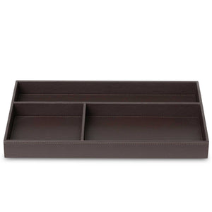Bentley Cebu wardrobe organiser in brown leather