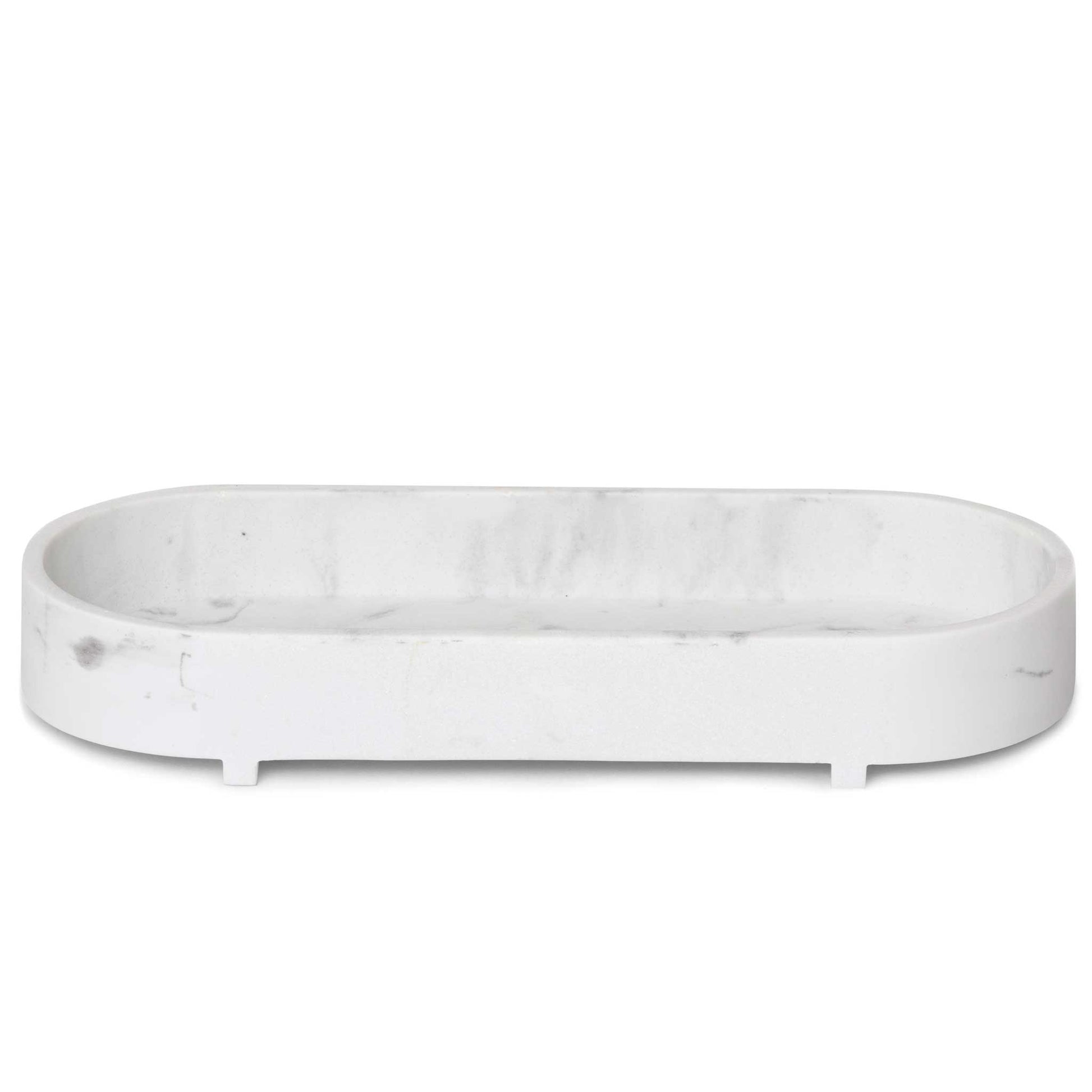 White marble Bentley Monti amenity tray