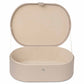 Opened Nevis hairdryer storage box in natural
