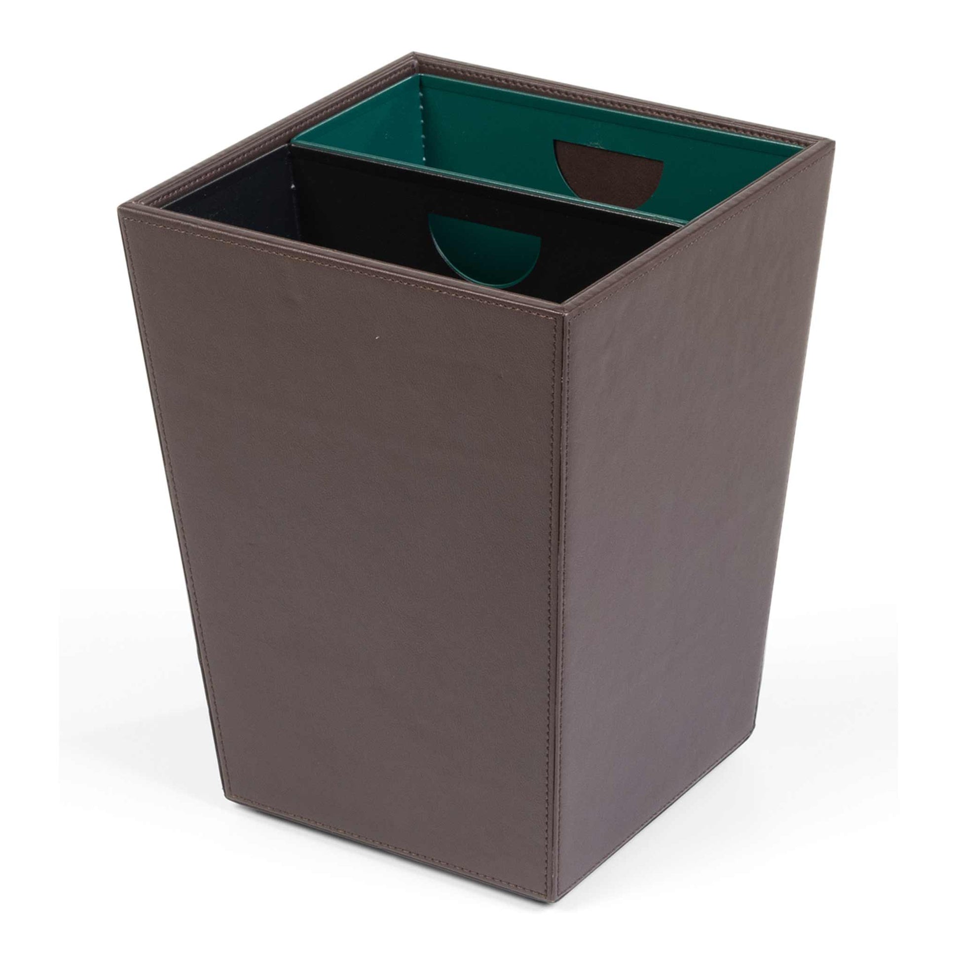 Bentley Palma bin in brown PU leather