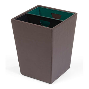 Bentley Palma bin in brown PU leather
