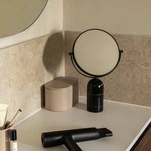 Bentley Parker 1-3x Freestanding Mirror - Black