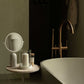 Bentley Parker 1-3x Freestanding Mirror - White Marble