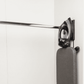 Swirl ironing board and steam iron stored in wardrobe