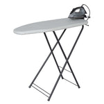 Corby Berkshire compact ironing centre light grey with steam iron