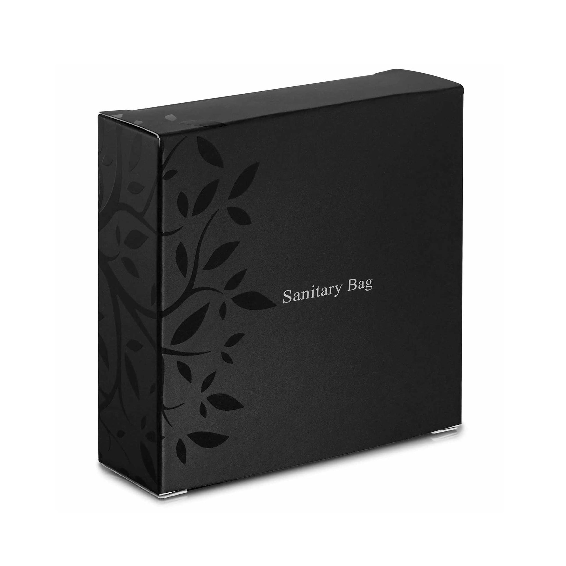 Black box sanitary bag, hotel guest amenities