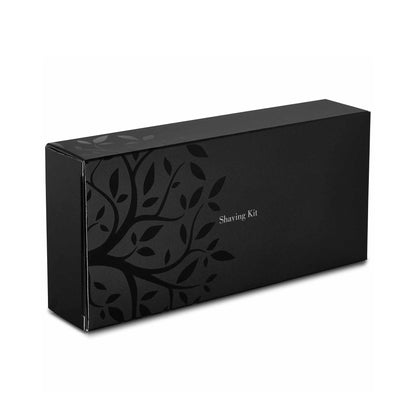 Black box shaving kit, hotel guest amenities