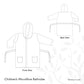 Children's Microfibre Bathrobe - White