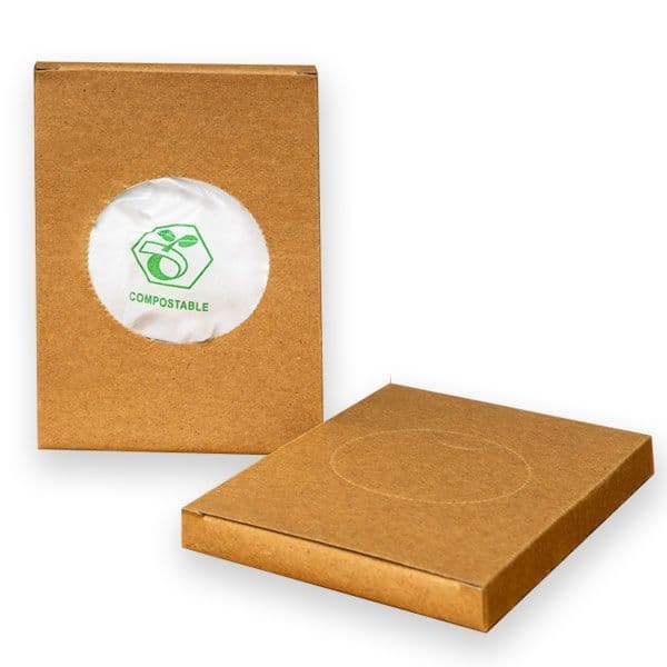 Compostable sanitary bag refills