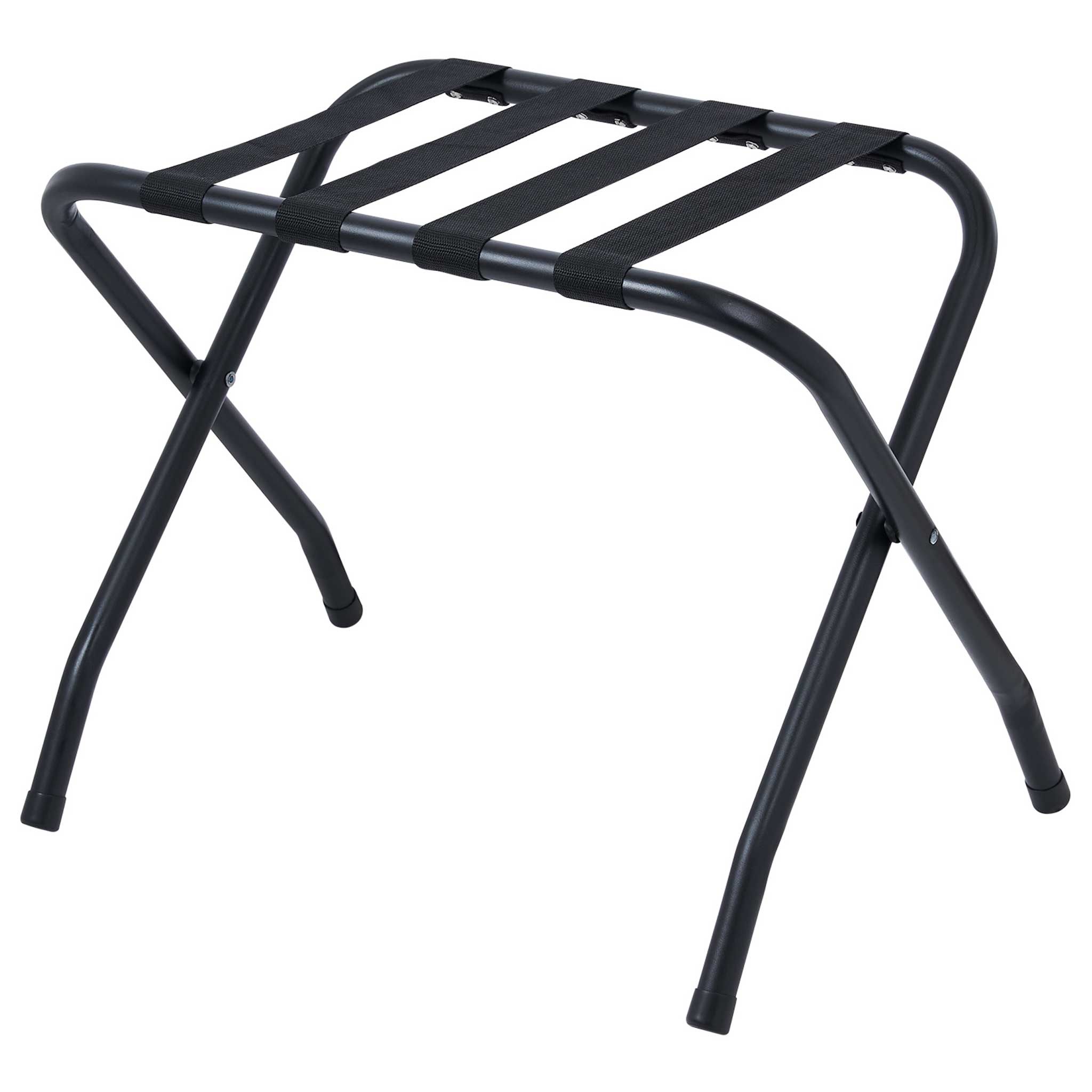 Corby Ashton Metal Luggage Rack Black