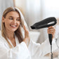 Hotel guest using Corby Bedford hairdryer