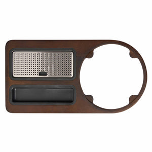 Corby Buckingham Compact Welcome Tray, Dark Wood