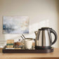 Corby Buckingham Standard Welcome Tray with Kettle, Dark Wood
