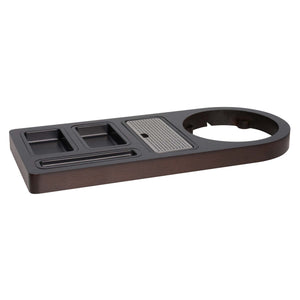 Corby Buckingham standard welcome tray in dark wood
