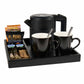Corby Buxton Compact Butler Tray - Black Bamboo