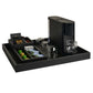 Corby Buxton Large Butler Tray - Black Bamboo