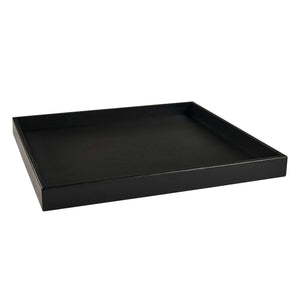Corby Buxton Large Butler Tray - Black Bamboo
