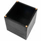 Corby Buxton Cube Tissue Box Holder – Black Bamboo