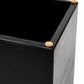 Corby Buxton Cube Tissue Box Holder – Black Bamboo