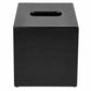 Corby Buxton Cube Tissue Box Holder – Black Bamboo