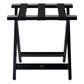 Corby Buxton Bamboo Luggage Rack – Black