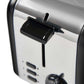 Corby Chelmsford 2 Slice Toaster - Black and Polished Steel