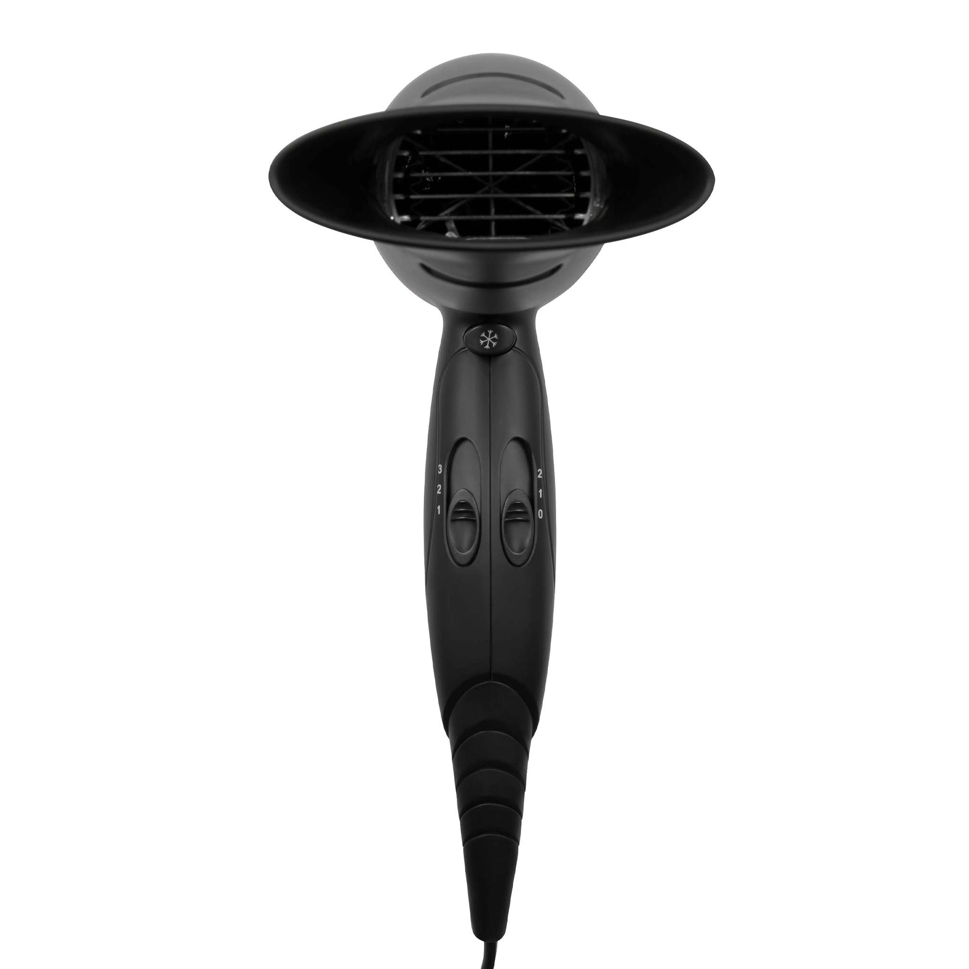 Corby of Windsor Chester hairdryer black front view
