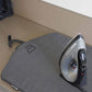 Darlington mat used as ironing board with with hotel iron