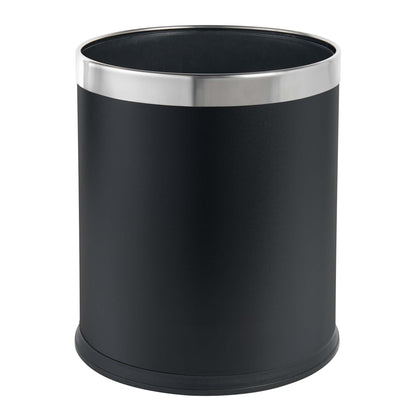Corby Double Layer Hotel Bin 9L - Black