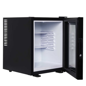 Corby of Windsor Eton 35 litre minibar with glass door open